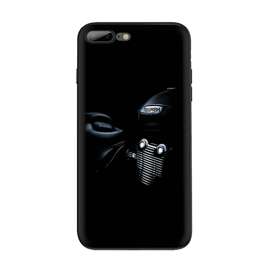 Мобильный телефон чехол для iPhone 6 6s 7 8 Plus iPhone 11 Pro X XR XS Max 5 5S SE чехол мотоцикл «Триумф» - Цвет: B5
