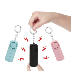 Mini alarme d'auto défense personnelle, alarme de sécurité d'urgence, 130db, son 