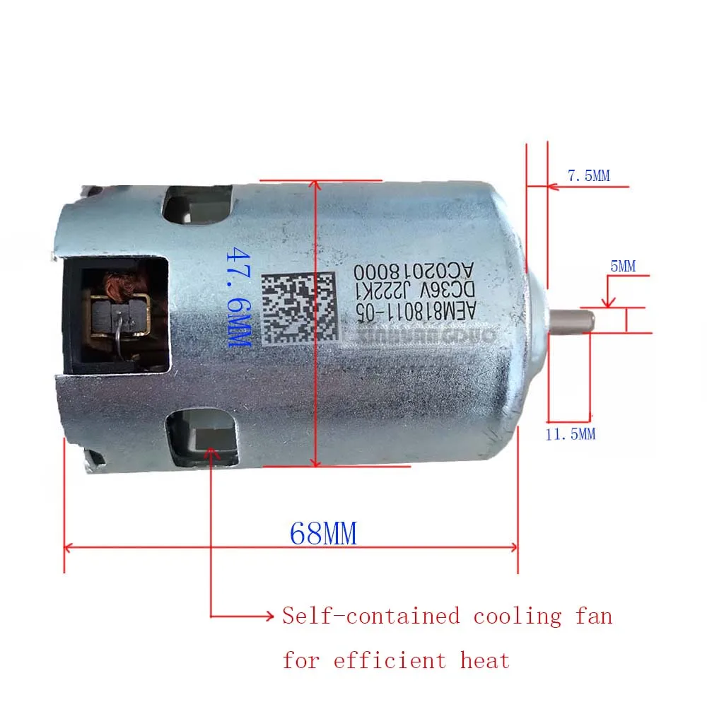 887 двигатель постоянного тока 12V24V36V двойной шариковый подшипник высокой мощности с высоким крутящим моментом высокая скорость 1.5A 17500 об/мин 400 вт DIY шлифовка и резка модель