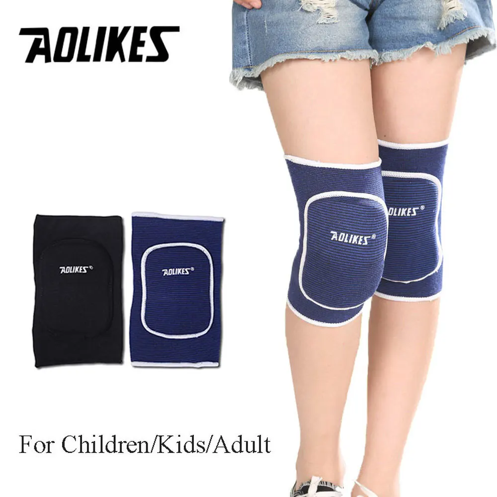 1 Pair Kids Sponge Knee Pads Adult Dancing Skating Skateboard Cycling