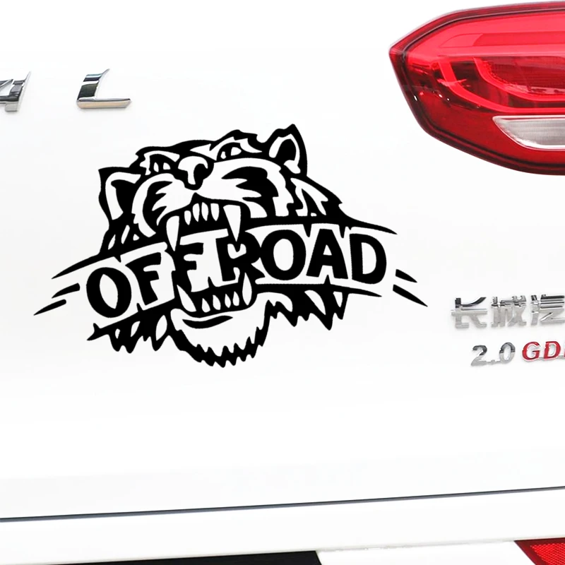 Tigers Off Road 4x4 4WD AWD Car Stickers Funny Creative Decoration Decals For Jeep SUV Vinyls Auto Tuning Styling D11 | Автомобили и