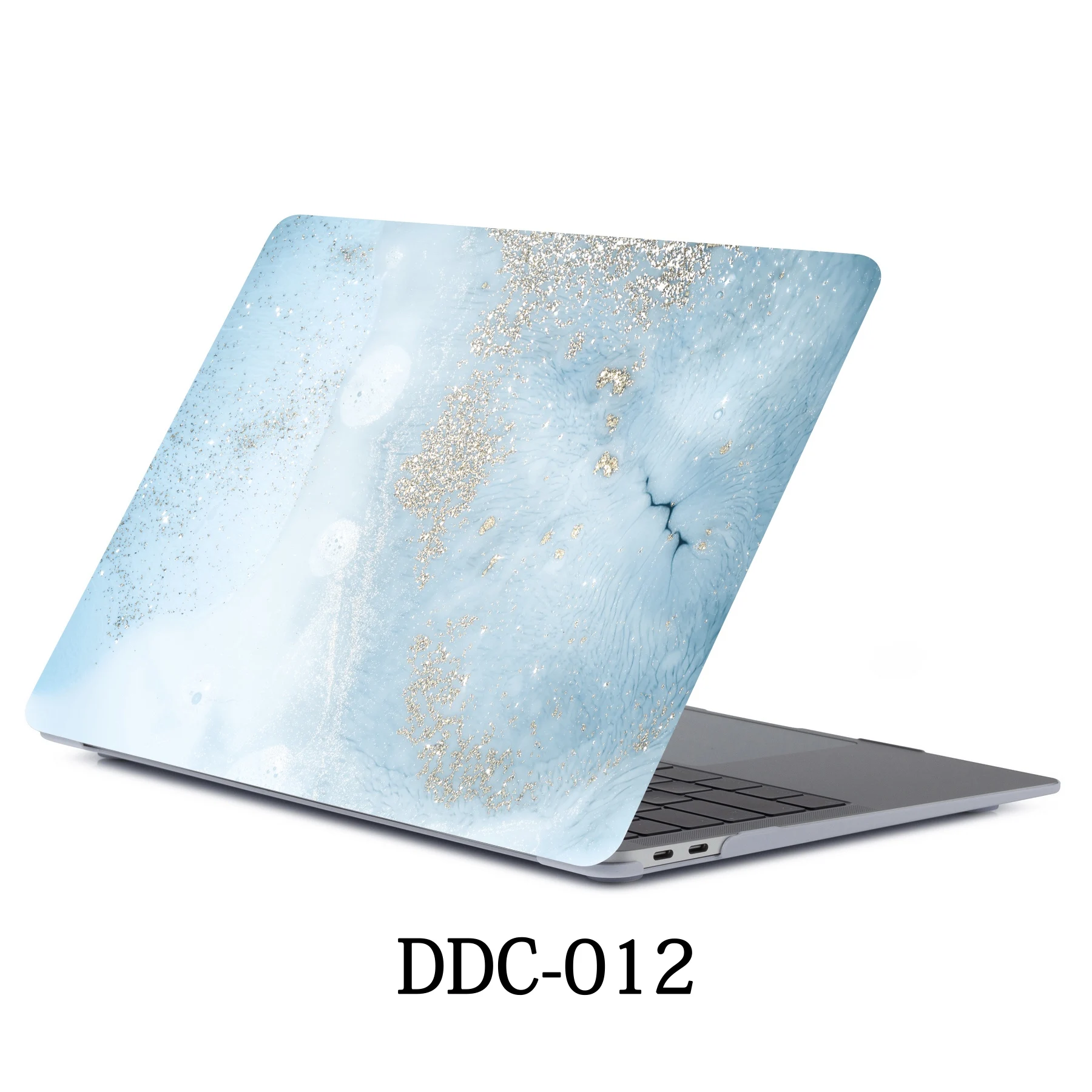DDC-012 Мраморные чехлы для ноутбуков apple macbook new pro 13 A2159 retina Air 13,3 11 12 15,4 дюймов Жесткий Чехол для touch ID Air 13 A1932 - Цвет: DDC-012