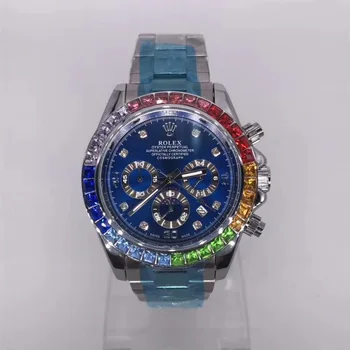 

2020 New Rolex- Oyster Perpetual Stainless Steel With Calendar Simple quartz Watch women and Men's Casual Watches Gift123