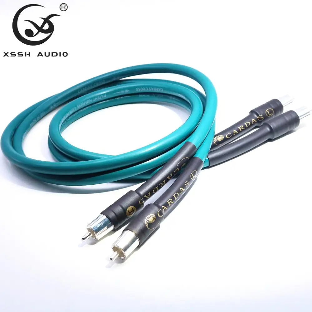 1 пара к RCA Hi-end Мощность усилитель из бескислородной меди с покрытием чистой