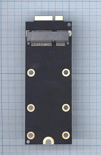 Переходник mSATA на 7+17 pin SSD Для MacBook Pro Retina 2012 IMAC A1425 A1398 MC975 MC976 ME662 | Компьютеры и офис