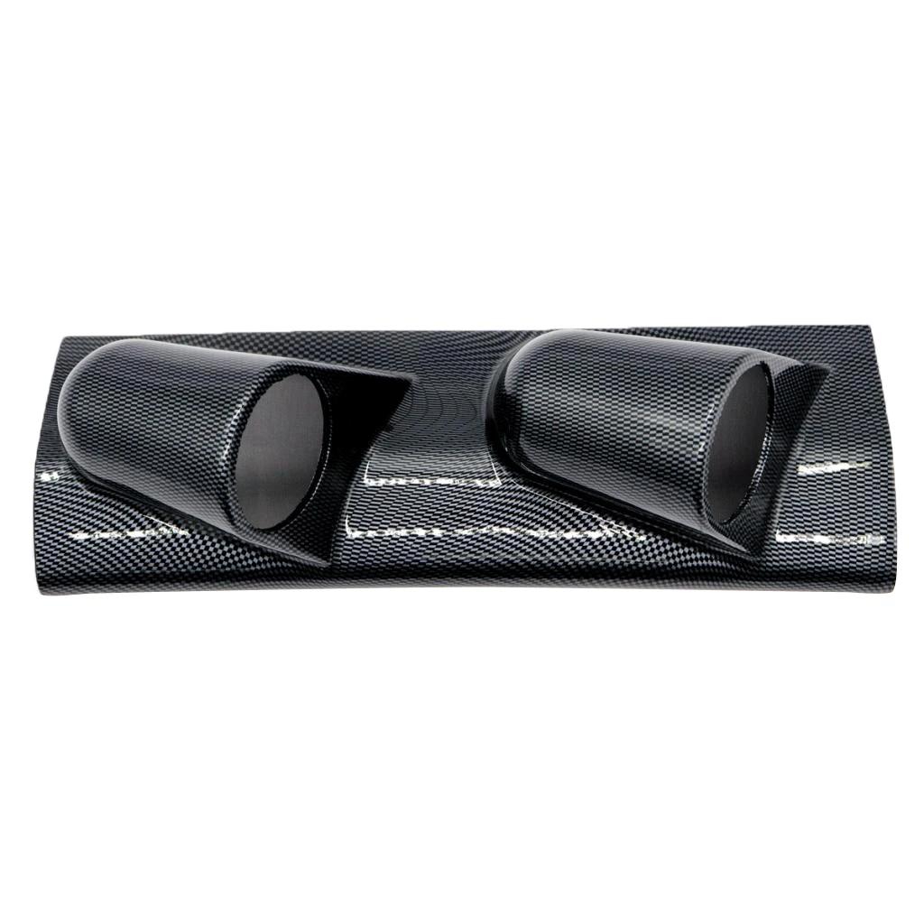 Carbon Fiber 52mm/2 Inch Dual Gauge A Pillar Pod For Right Hand Drive Car