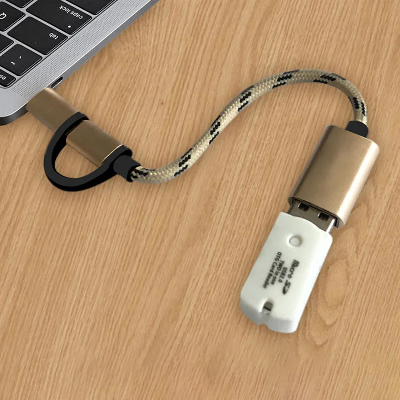 2 в 1 USB 3,0 OTG кабель type C Micro usb to USB3.0 адаптер USB-C кабель передачи данных для телефона samsung Xiaomi huawei type-C