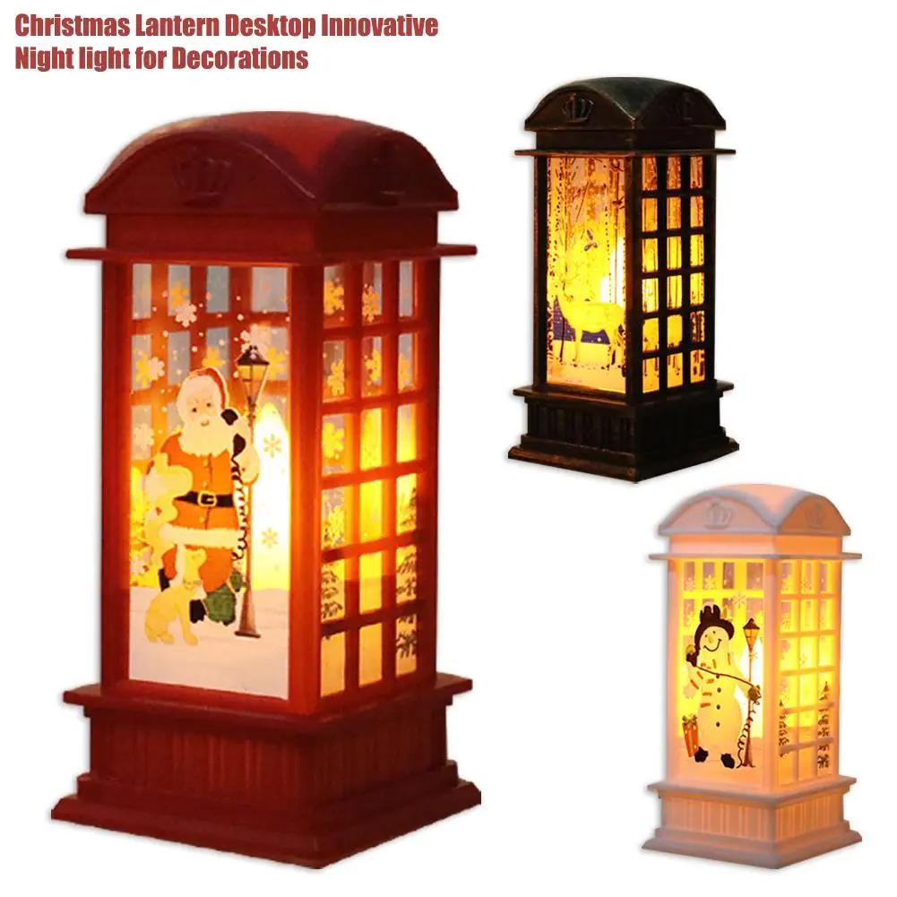 Christmas LED Lights Mini Lanterns Tea Candles Lamp Christmas