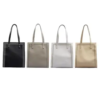 

Fashion Women PU Leather Handbag Large Capacity Shoulder Bag Casual Tote