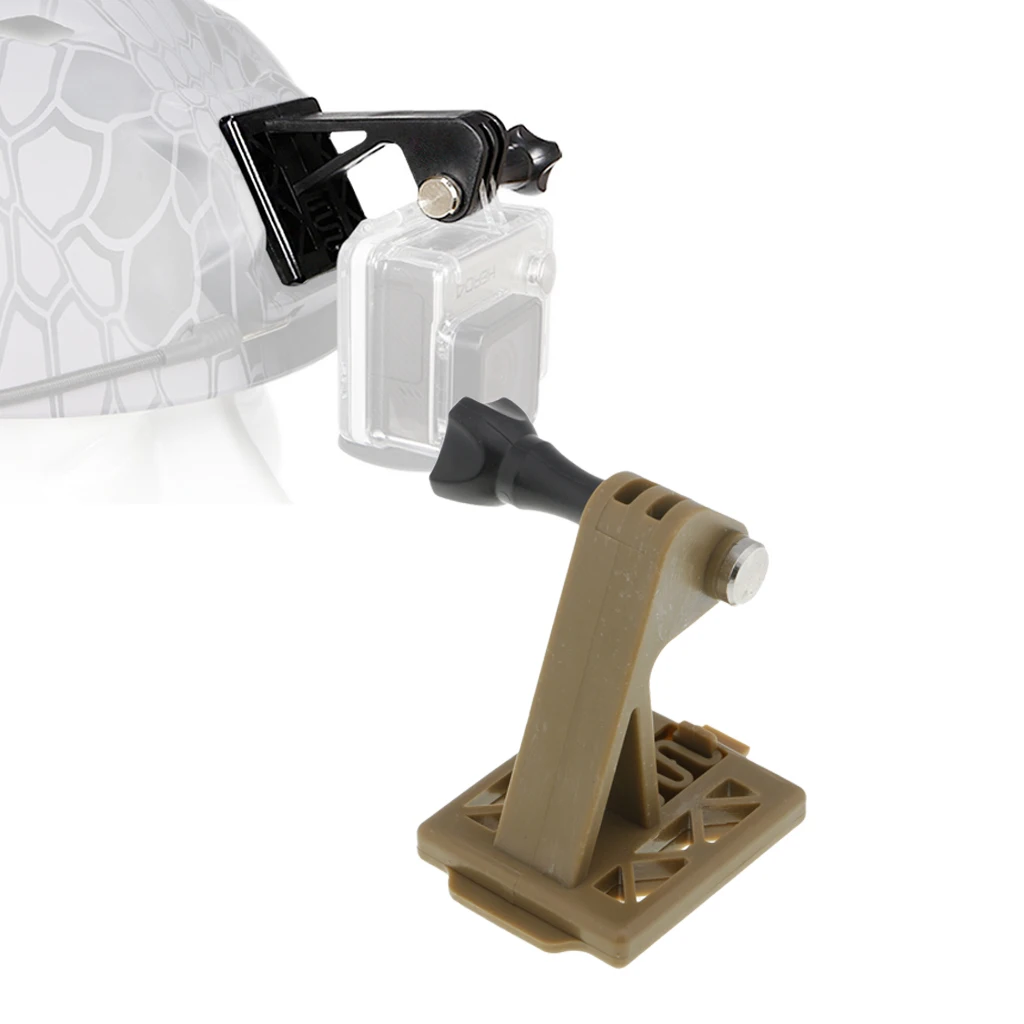 Universal NVG  Mount Adapter Bracket For Gopro Mounted Camera Brown