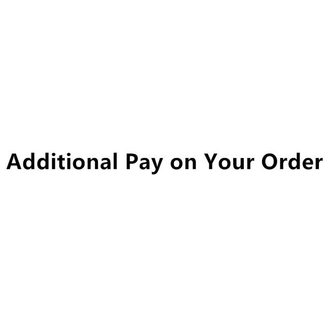 

Additional Pay On Your Order/New Track Number