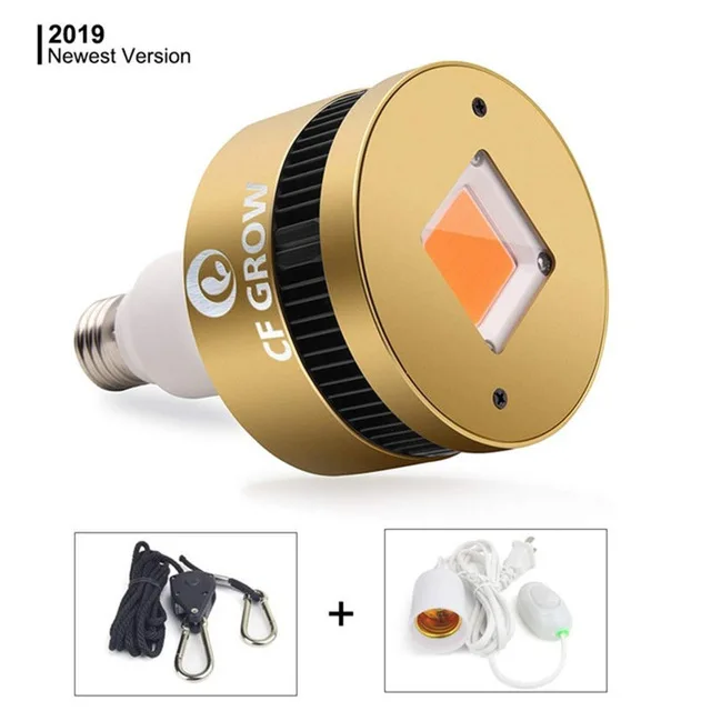 PAR150 and wire Светодиодный Grow светильник лампа 120W 150W полными спектрами свет COB светодиодный для сельскохозяйствнных ламп 110V 220V для комнатные растения парниковые Вег цветение - Испускаемый цвет: PAR150 and wire
