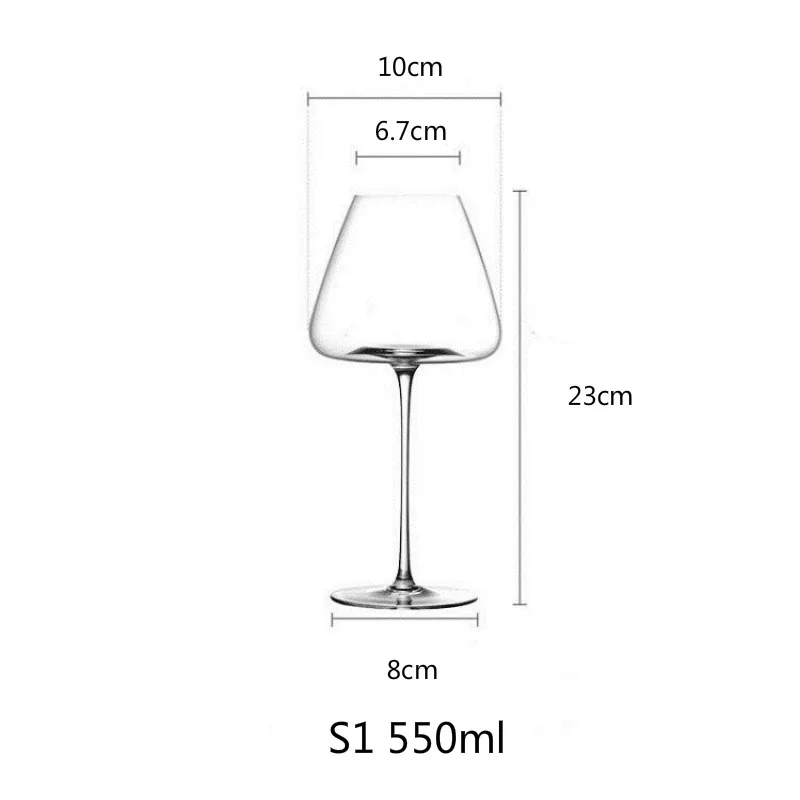 Buy Wholesale China 501-600ml Handmade Goblet Glass Ultra-thin Crystal  Burgundy Wine Glasses Household Tall Large Belly Wine Tasting Glass Cup & Wine  Glass at USD 2.5