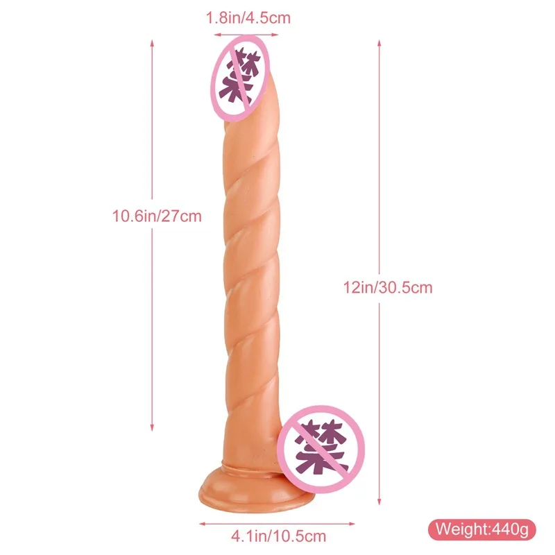 Пары забавная Женская альтернатива игрушки Анальный витой модели супер длинный