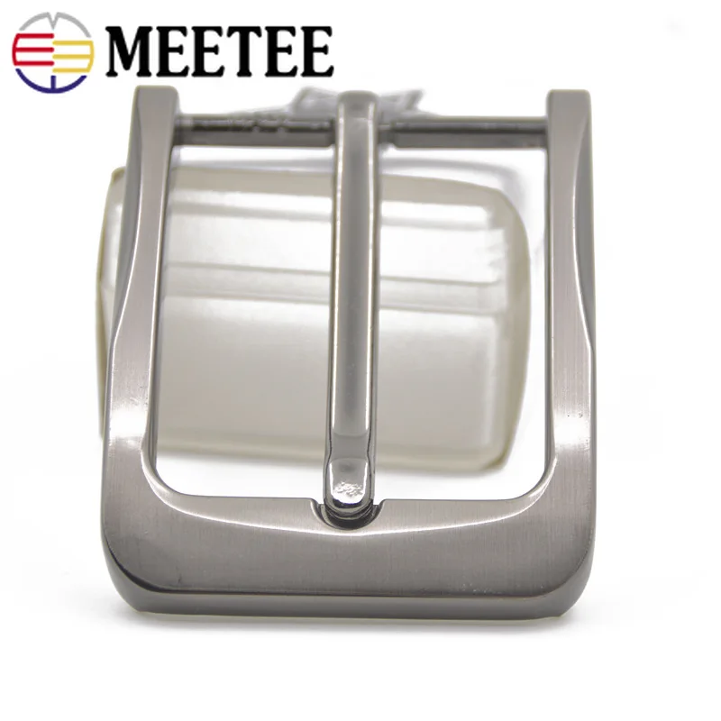 Meetee 2/5 шт. модные Для мужчин металлические пряжки ремня контактный пряжки для ремня 32-33 мм ремень на голову DIY Кожа Craft аппаратные средства джинсы аксессуары