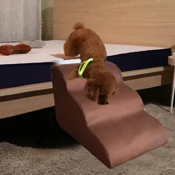 

2020 New Dog Stairs Ladder Pet Stairs Step Dog Ramp Sofa Bed Ladder for Dogs Cats