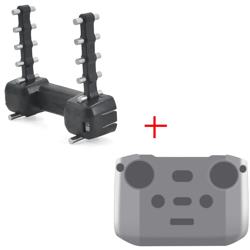 Mavic air 2 2.4G 5.8G Controller Signal Booster Antenna Range Extender 2.5-3.5Km For DJI mini 2 Yagi-Uda controller cover