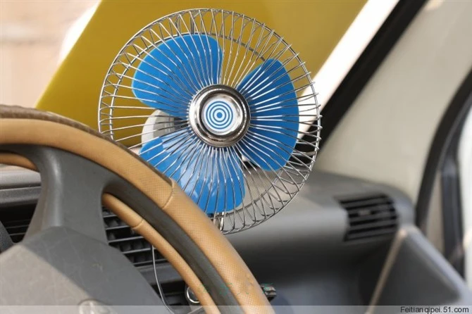 Сверхпрочный 12v8-дюймовый автомобиль с электрическим вентилятором летний Автомобильный Электрический вентилятор с зажимом вращается T028