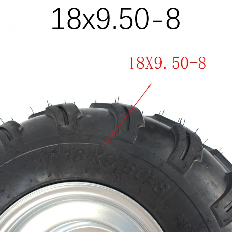Хорошее качество 18X9. 50-8 шин с ободом подходит для ATV багги Quad газонокосилка садовый трактор 150cc 200cc 250cc 300cc переднее заднее колесо