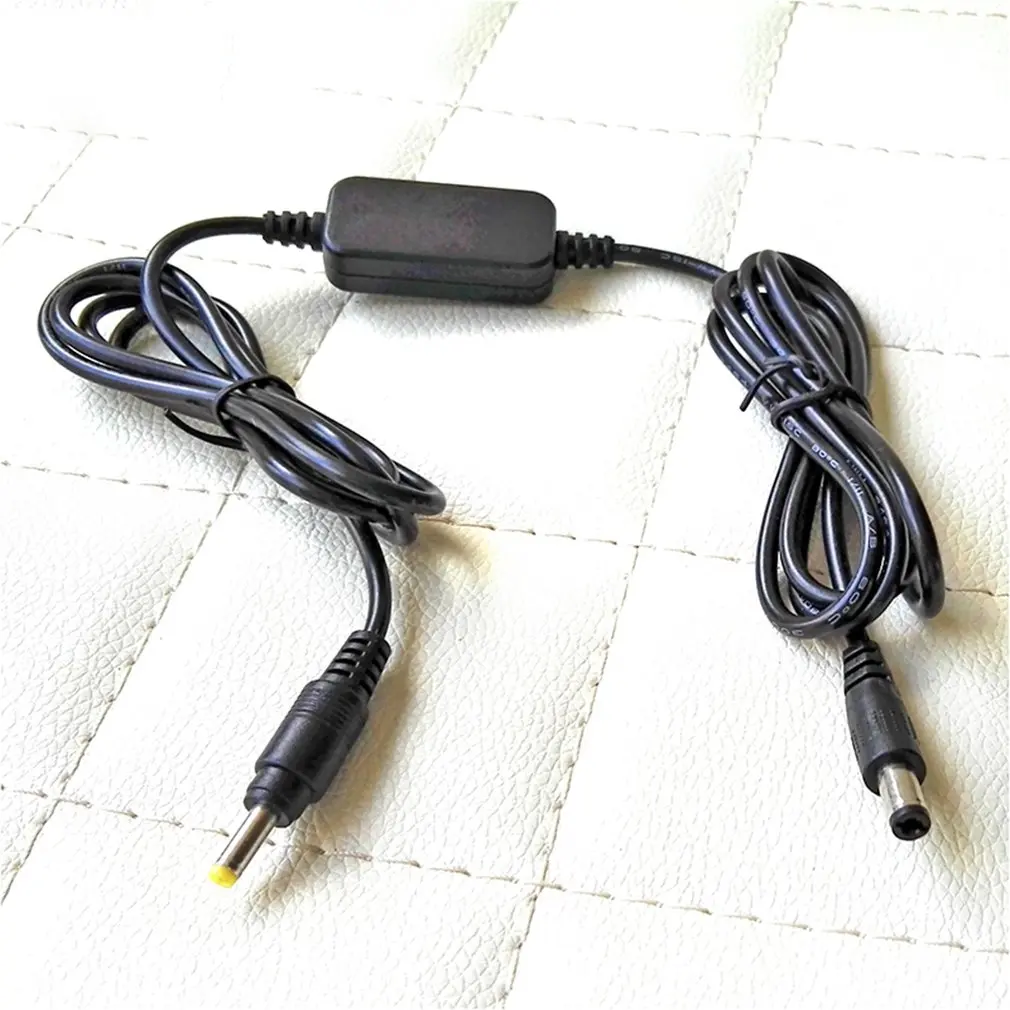 DC 5.5x2.5 to 4.0x1.7mm Power Cable Improve Votage to 8.7V for Coupler DMW DCC8 DCC9 DCC11 DCC12 Fit NP-F970 Battery Holder