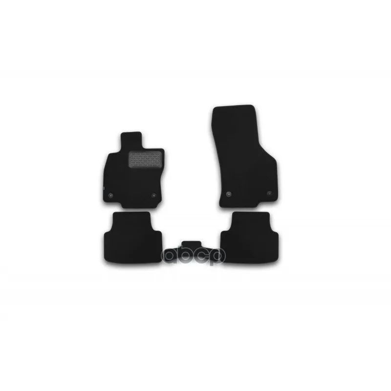 Коврики В Салон Klever Premium Skoda Octavia 2013-, Сед., 5 Шт.(Текстиль) Klever арт. KVR03451622110kh