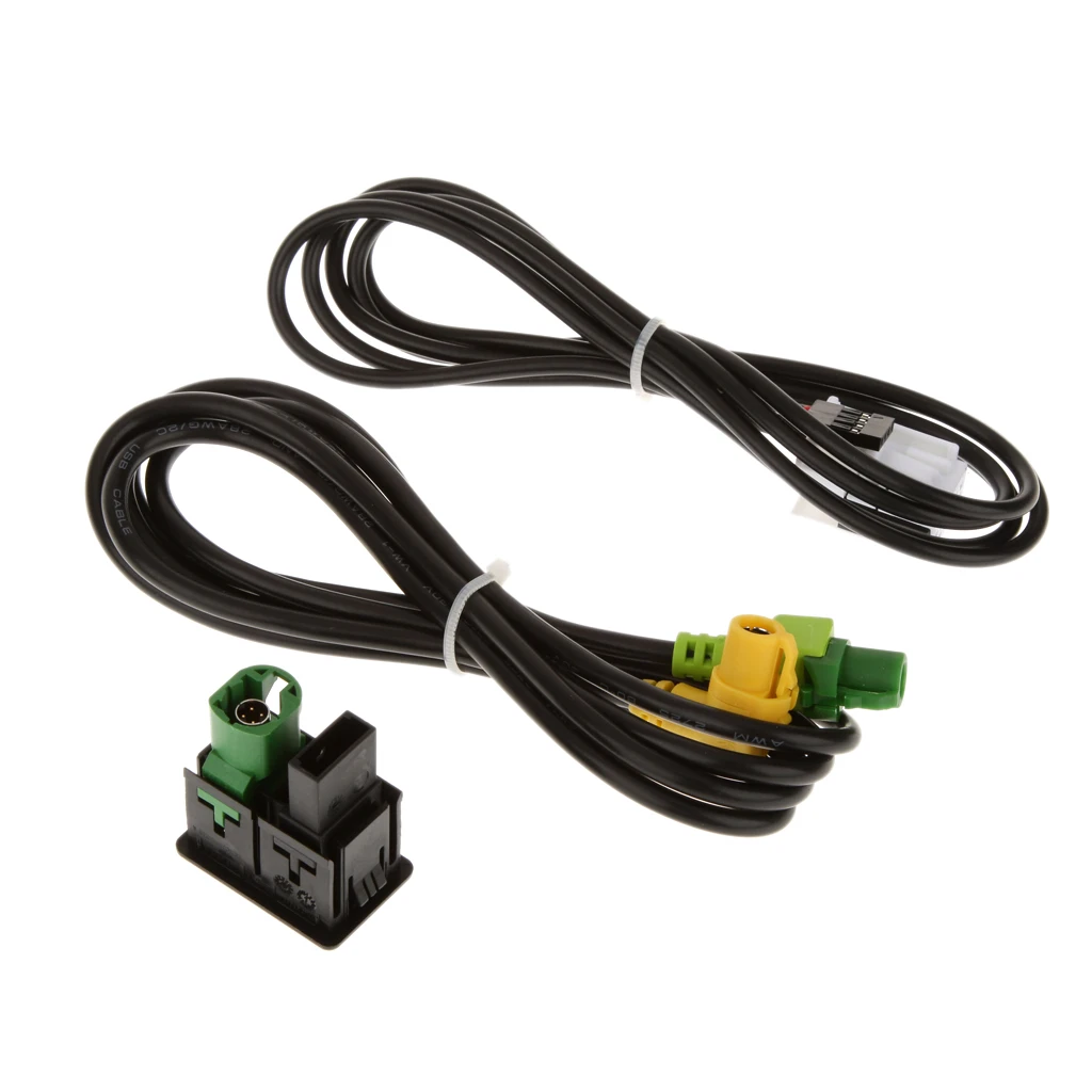 RCD510+ 310+ 300 AUX USB кабель переключения подходит для VW MK6 Magotan Touran PASSAT
