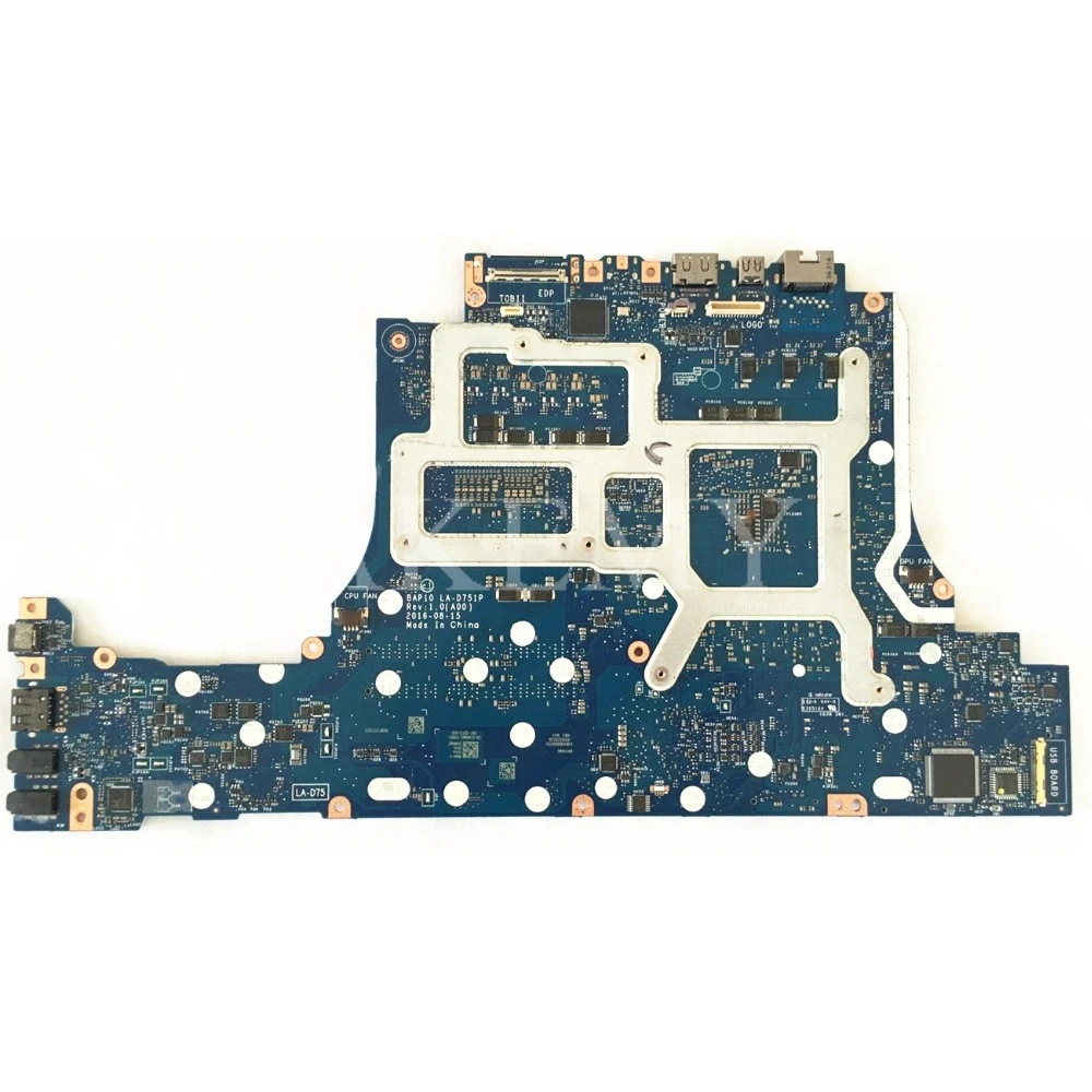 Для Dell Alienware 15 R3 17 R4 Материнская плата ноутбука LA-D751P CN-0V1KRT 0V1KRT V1KRT материнская плата I7-7820HK GTX1070 8 Гб