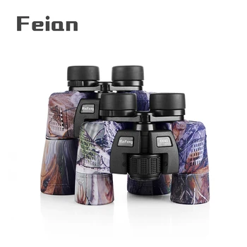 

Metal Binocular telescope 10x50 Powerful HD large caliber night vision binoculars outdoor waterproof travel hunting telescopes