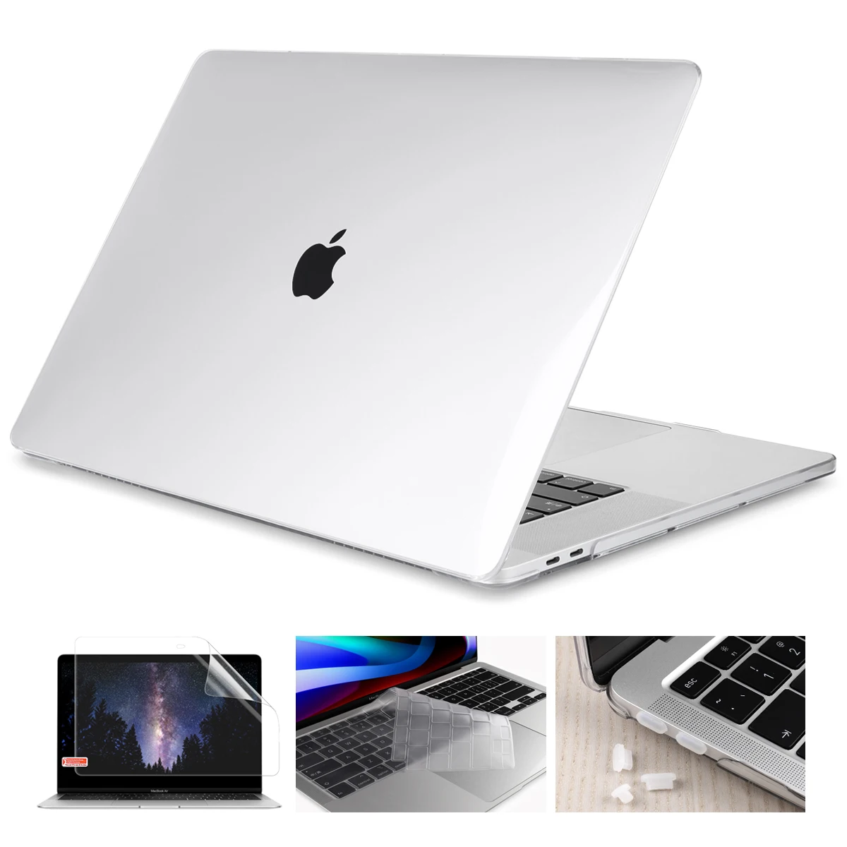 Custodia In Cristallo Bling Per Macbook Air Pro Retina13 Cover - Foto 2