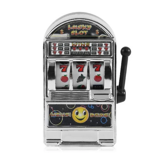 Mini Casino Jackpot Fruit Slot Machine Money Box Game Toy For Kids Adult Decompression Toys Slot Machine Toy Gold 2