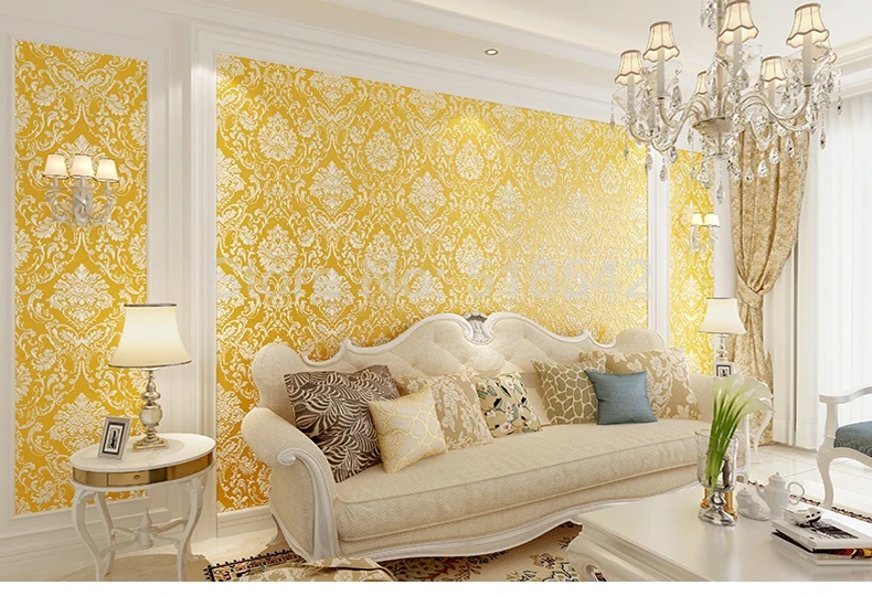 TV fundo, ouro Home Decor, luxo