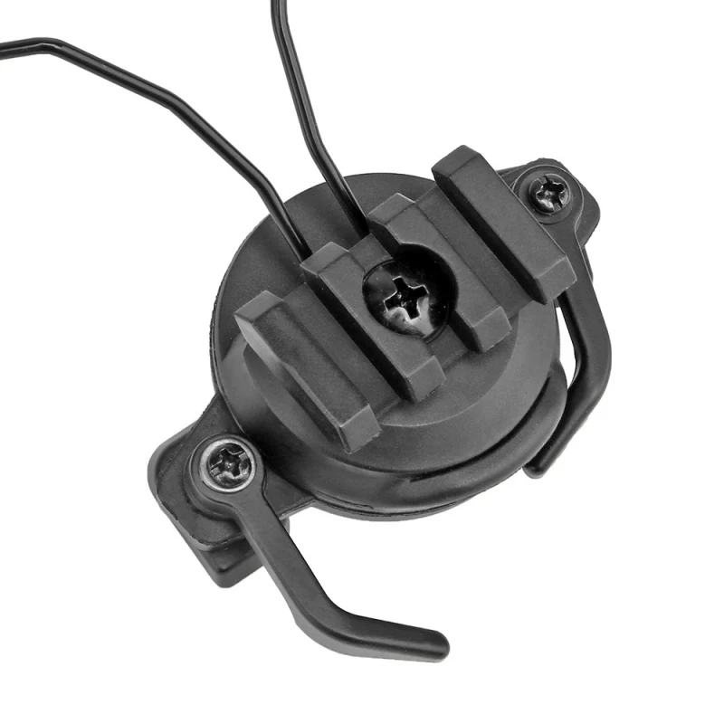 3 Colors Tactical Headset Stand Headphone Rail Adapter Mount Stand For 19 21mm Helmet Rail Helmet Accessories
