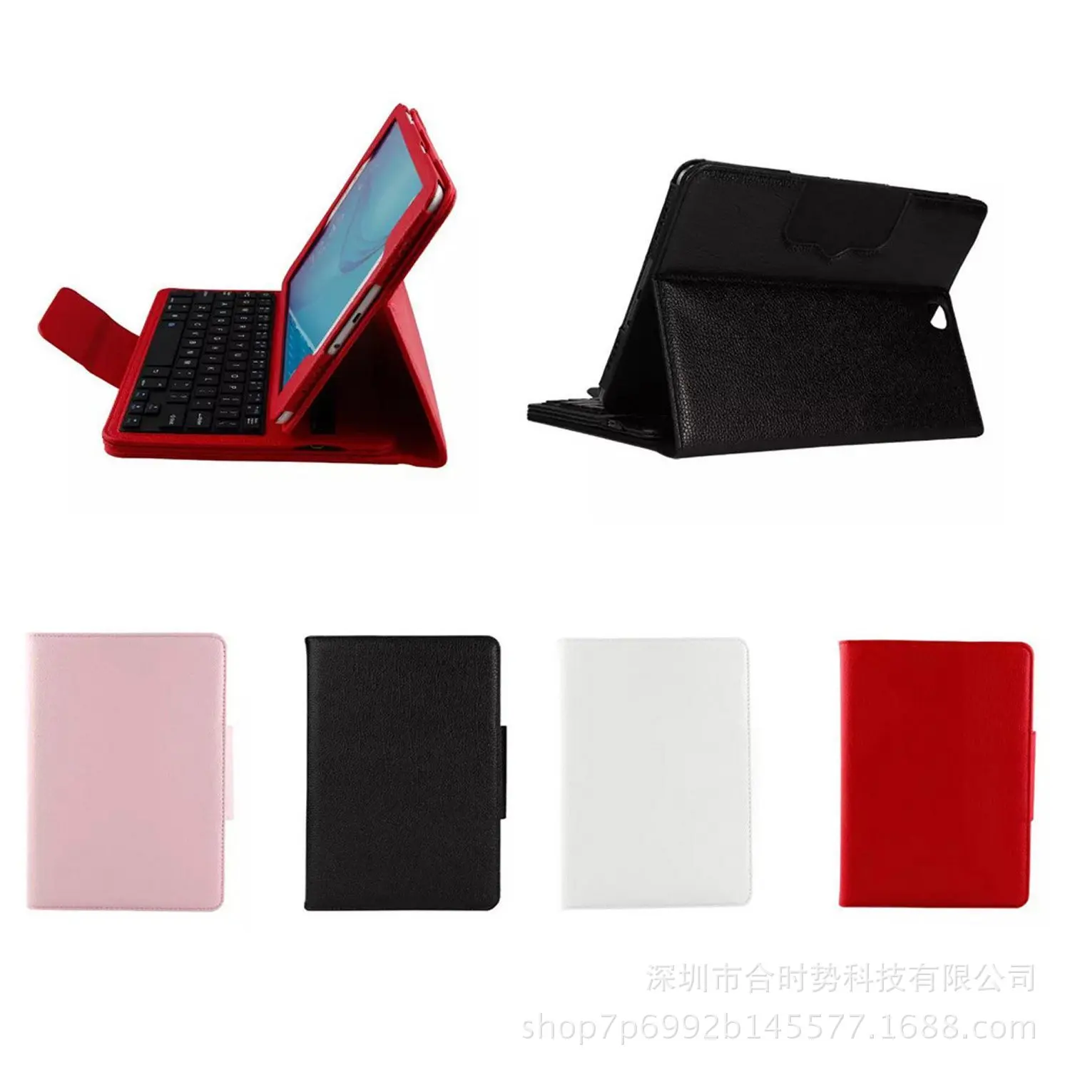 

For SAMSUNG Bluetooth Keyboard Tab S2 T810 Wireless Bluetooth Keyboard Leather Cover Split Type Keyboard Factory Wholesale