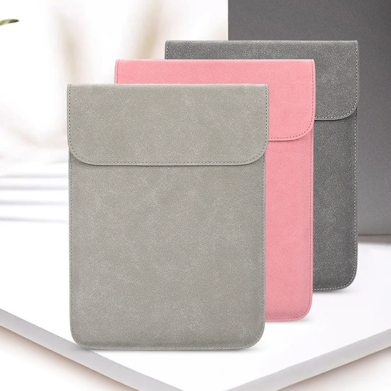 

Matte PU Laptop Case for Macbook air pro retina for Xiaomi Notebook Sleeve 11 12 13 14 15.4 inch Waterproof Cover