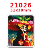 30 шт мультяшный персонаж плоское украшение из смолы PR 20721 - Color: 21026