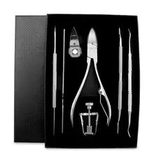 7 шт. набор для удаления кутикулы вросшие ногти клипер для триммера, маникюра, педикюра инструмент для маникюра и педикюра