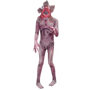 

Movie Costume Stranger Things Man-eater Flower Jumpsuits Adult kids Cosplay Suit All-inclusive Tights Halloween Clothes