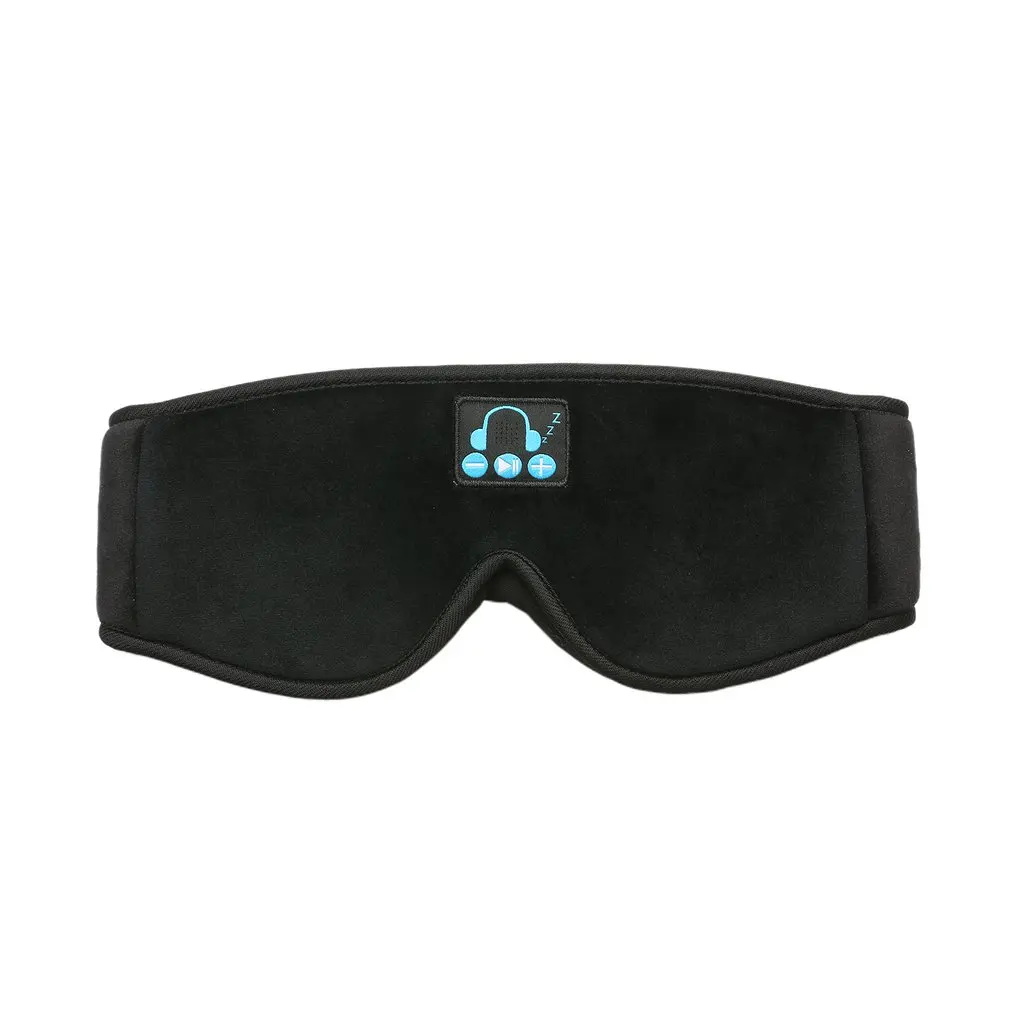 

5.0 Wireless Stereo Earphone 3D Sleep Mask Headband Sleep Soft Earphones Sleeping Eye Mask Music Headset