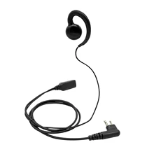 

C Shape Earpiece with Microphone and PTT for Motorola HKLN4604 HKLN4604A HKLN4604B DTR620 Original Swivel Earphone