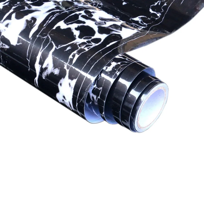A5 Thick waterproof pvc imitation marble pattern stickers wallpaper self-adhesive wallpaper renovation of furniture - Цвет: A5
