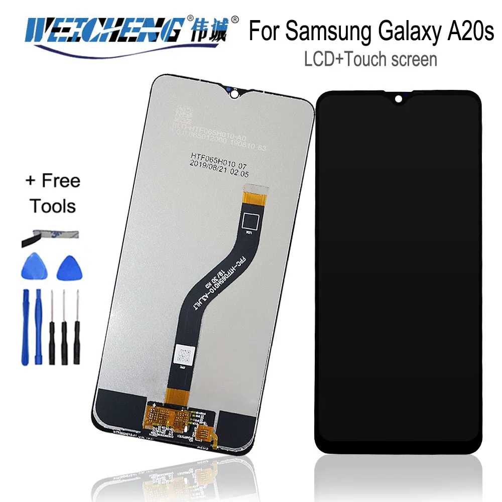 

For Samsung galaxy A20s lcd Digitizer Display Touch Screen Digitizer For Samsung A207F/DS A207FN A207U A207G A207W A207G/DS lcd