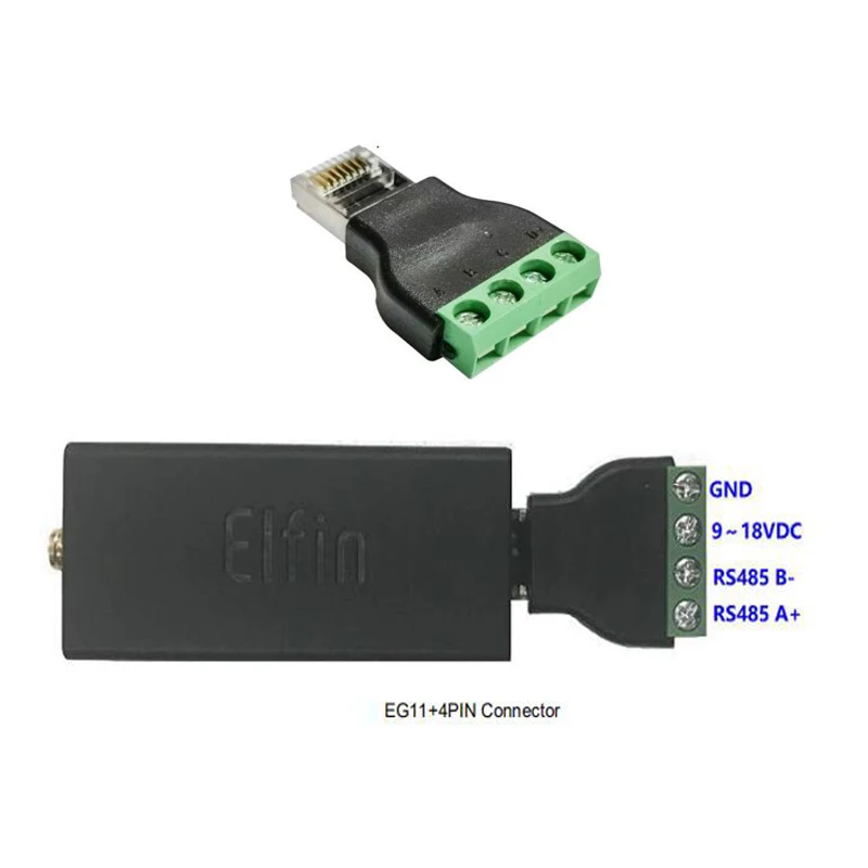 Elfin-EG11 последовательный сервер последовательный порт устройство подключение к сети GPRS Modbus TPC IP Функция RJ45 RS485 к GSM GPRS последовательный сервер