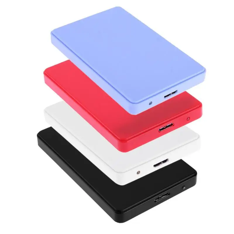 VKTECH 2.5inch SATA Hard Drive Enclosure 5Gbps USB3.0 SATA Box 3TB HDD Hard Drive SSD External Enclosure Case for PC computer