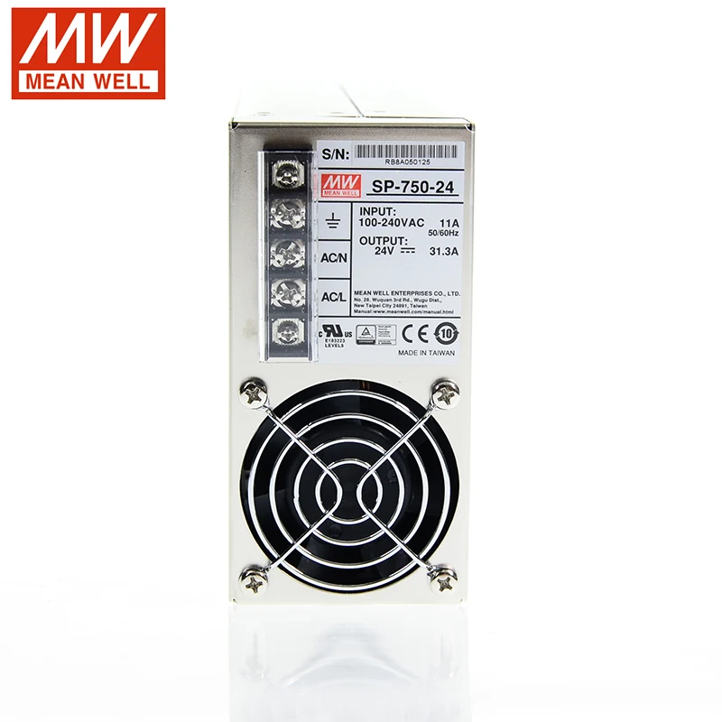 [Семь Неоновые] бренд MEAN WELL представляет SP-750 5V 12V 15V 24V 27V 48V 750W Высокое Мощность высокая эффективность один Выход переключение Питание