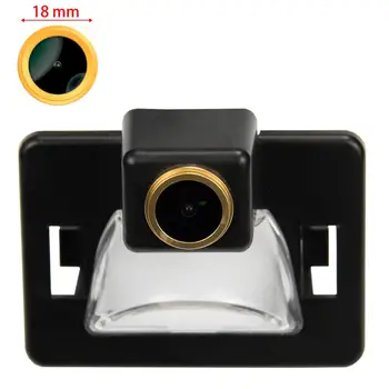 

Freezzmi Golden HD Car Rear View Reverse Backup Camera for Mazda 5 Mazda5 MPV Ford i-MAX 2004-2010 Night Vision Waterproof