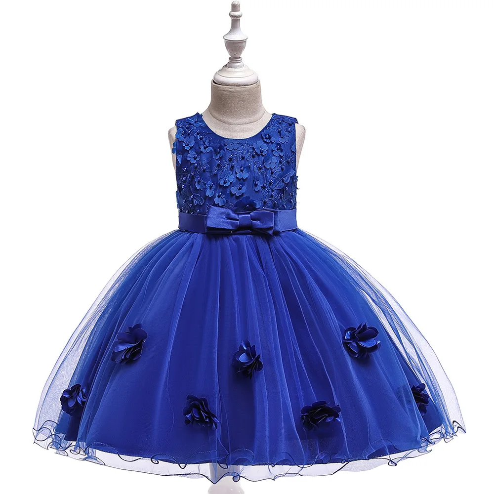 

Europe And America Wish Supply of Goods CHILDREN'S Full Dress Girls Princess Tutu Dresses of Bride Fellow Kids Order Flower