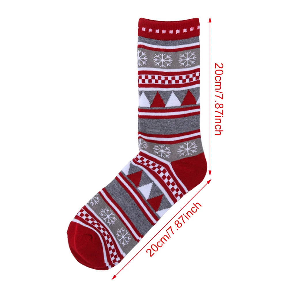 Christmas Stockings Unisex Santa Claus For Man Woman 1 Pair