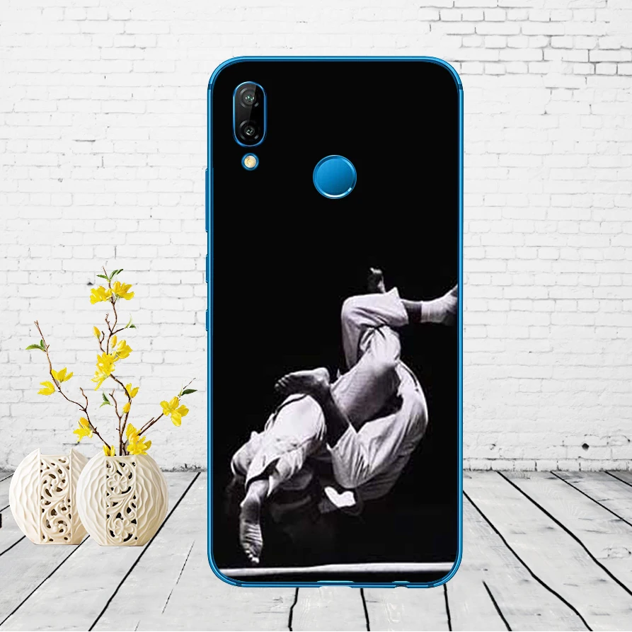 4 41DD Judo Soft Silicone Cover for Huawei P9 P10 P20 P30 Lite mate 10 20 PRO lite p smart case - Цвет: 4