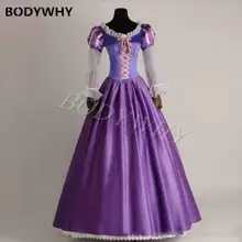 

Women Girls Adult Rapunzel Princess Fancy Dress Outfit Women Fairytale Cosplay Costume Party Fancy Dress New