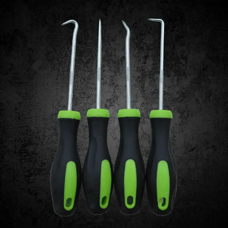 

4Pcs Oil Seal Pullers Gasket Rubber Sealer Pick Set Hand Tools Supplies